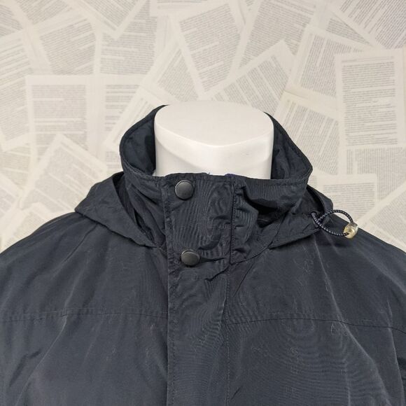 LL Bean Full Zip Nylon Windbreaker Medium - Picture 3 of 10